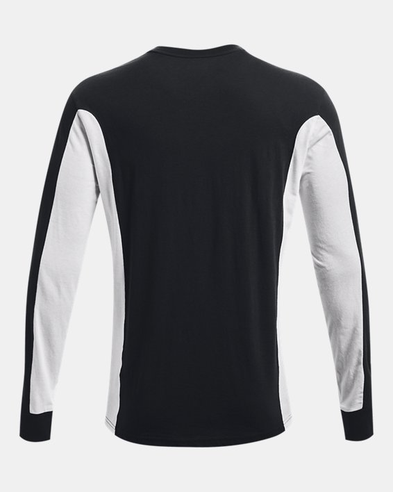 Men's UA Overtime Collegiate Sideline T-Shirt, Black, pdpMainDesktop image number 4